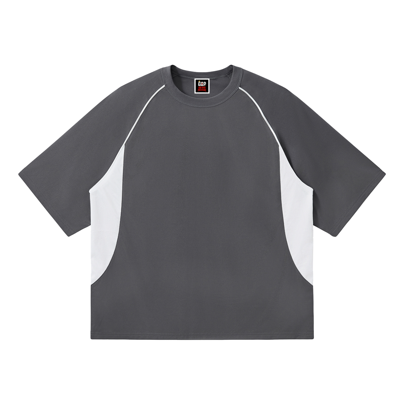 G.O.P. Contrast Piping Panel Raglan T-Shirt
