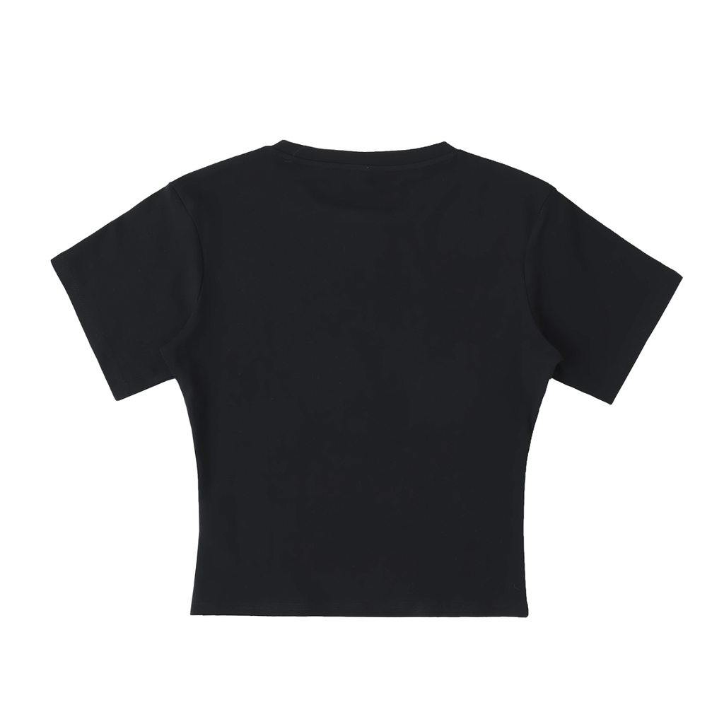 Lightweight Cocoon Shape Short Sleeve Top