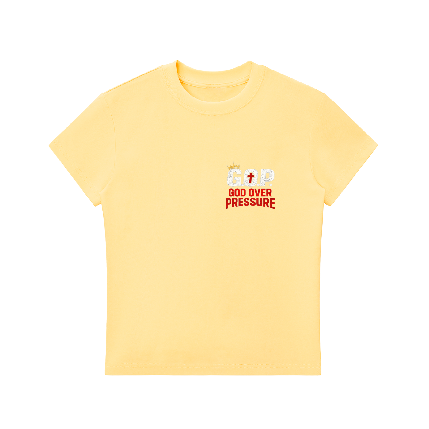 G.O.P. Essential Bodycon Crewneck T-Shirt
