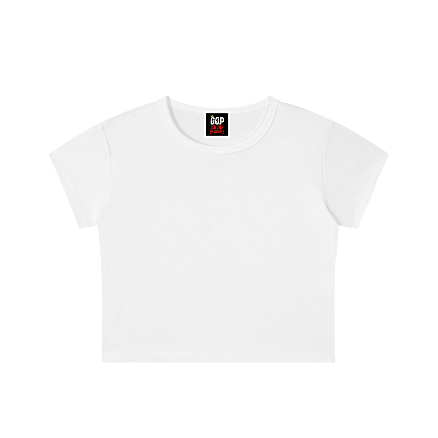 Snow Washed Crop Top