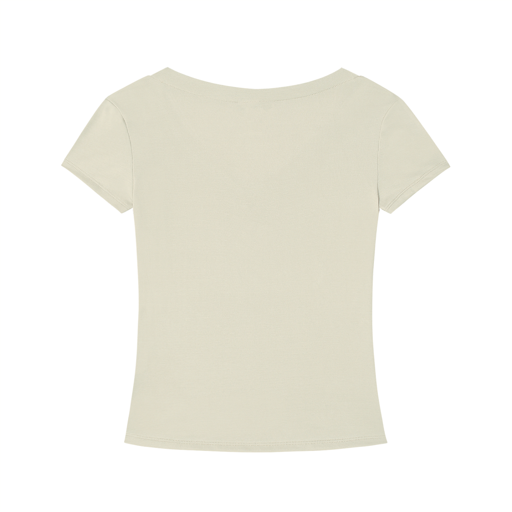 Tencel Slim Fit V-Neck T-Shirt