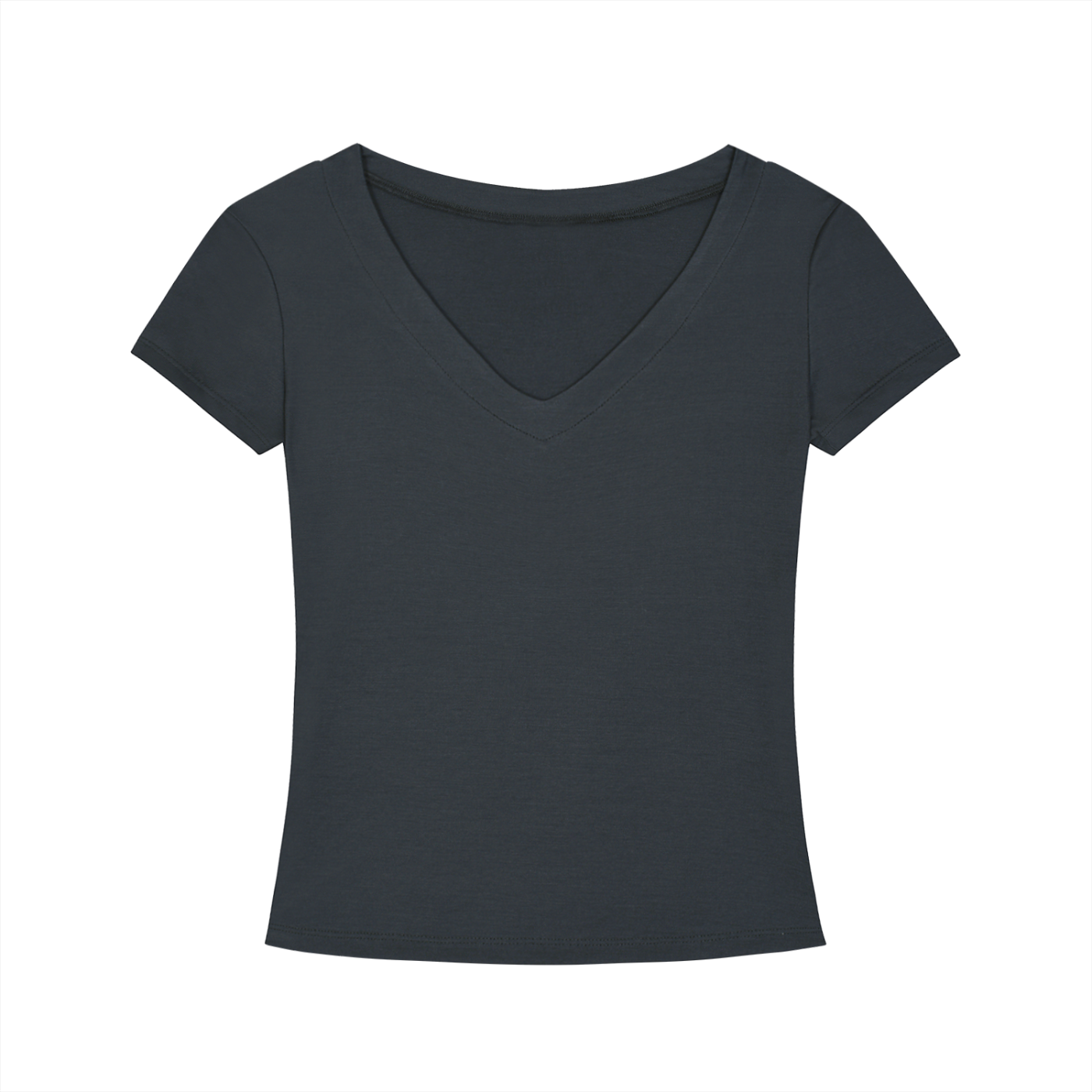 Tencel Slim Fit V-Neck T-Shirt