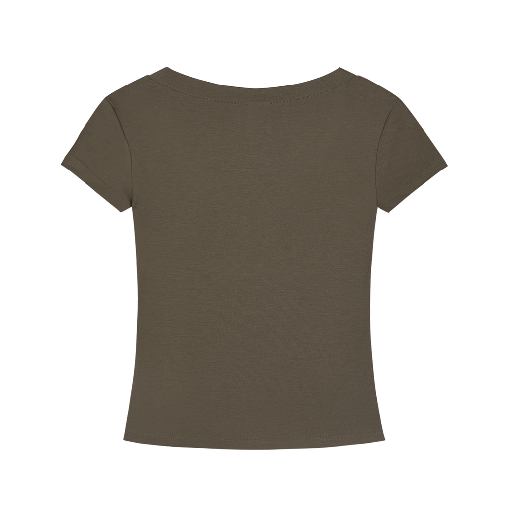 Tencel Slim Fit V-Neck T-Shirt