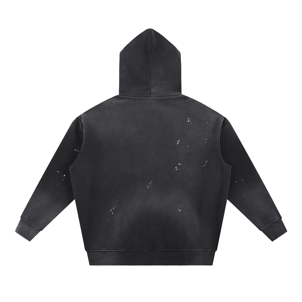G.O.P. Vintage Washed Frayed Fleece Hoodie