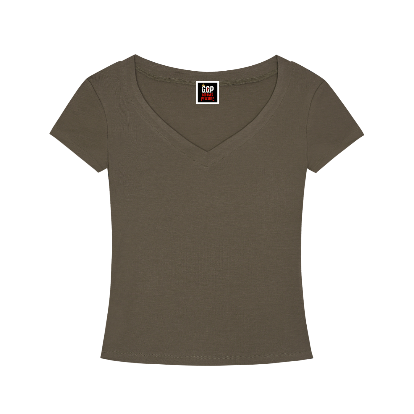 Tencel Slim Fit V-Neck T-Shirt