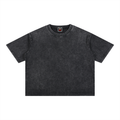 Mineral Wash Boxy Cotton T-Shirt