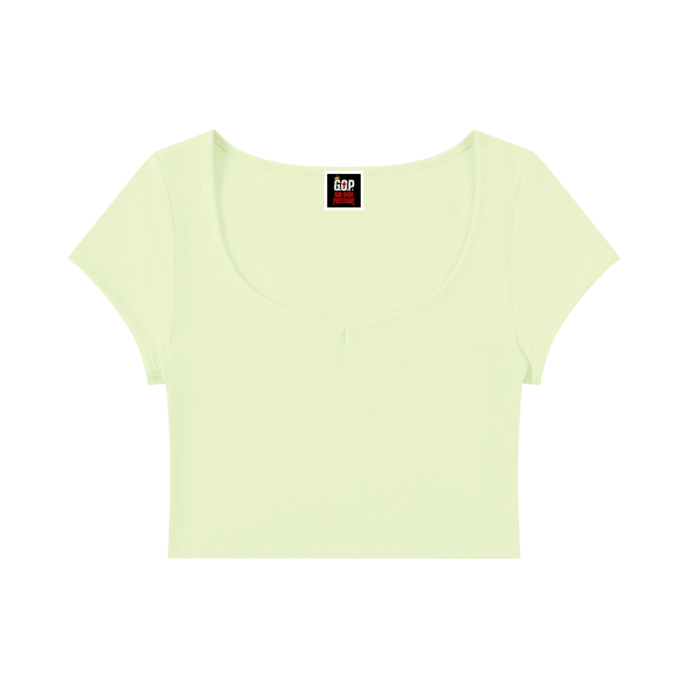 Women's Slim Cap Sleeve Crop T-Shirt