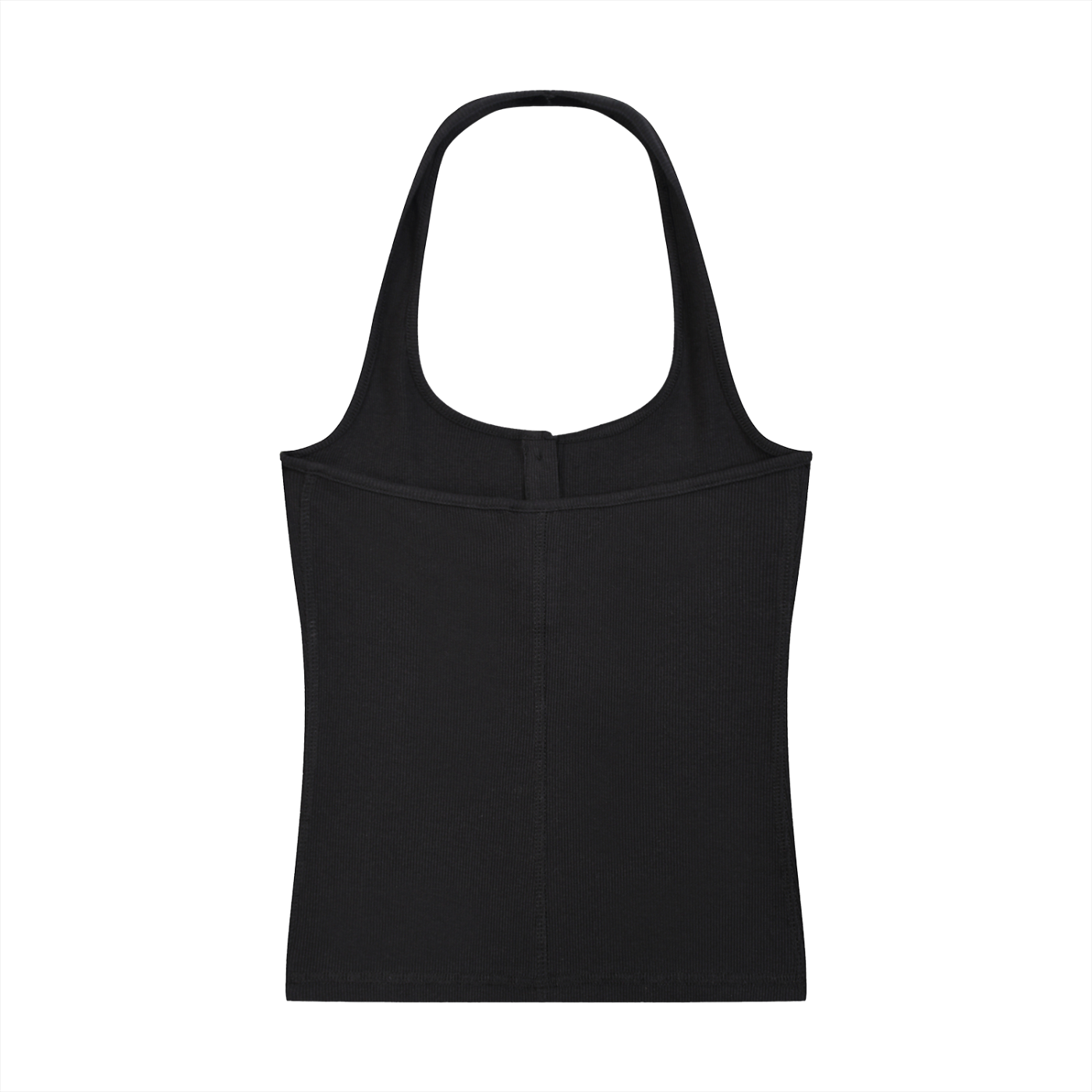 Women's Ribbed Henley Tank Top