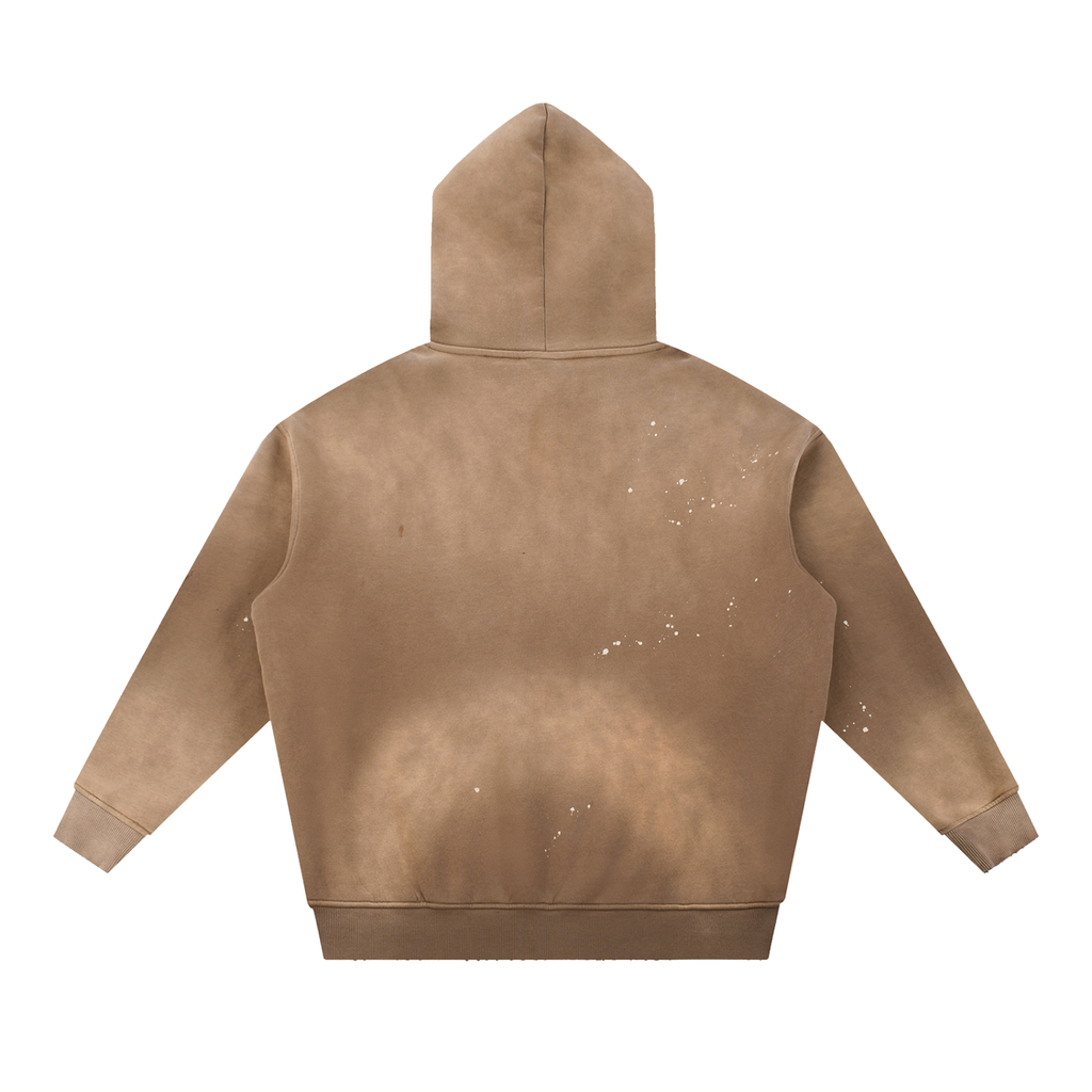 G.O.P. Vintage Washed Frayed Fleece Hoodie