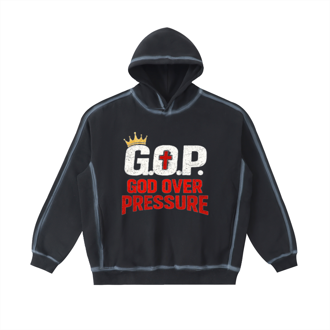 G.O.P. Sunfaded Edge Fleece Hoodie