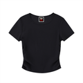 Ruched Bodycon Crop Top