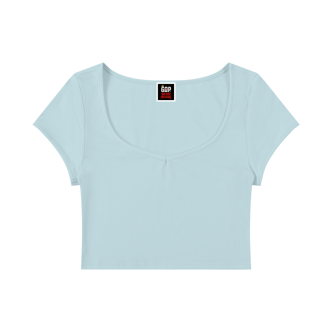 Women's Slim Cap Sleeve Crop T-Shirt