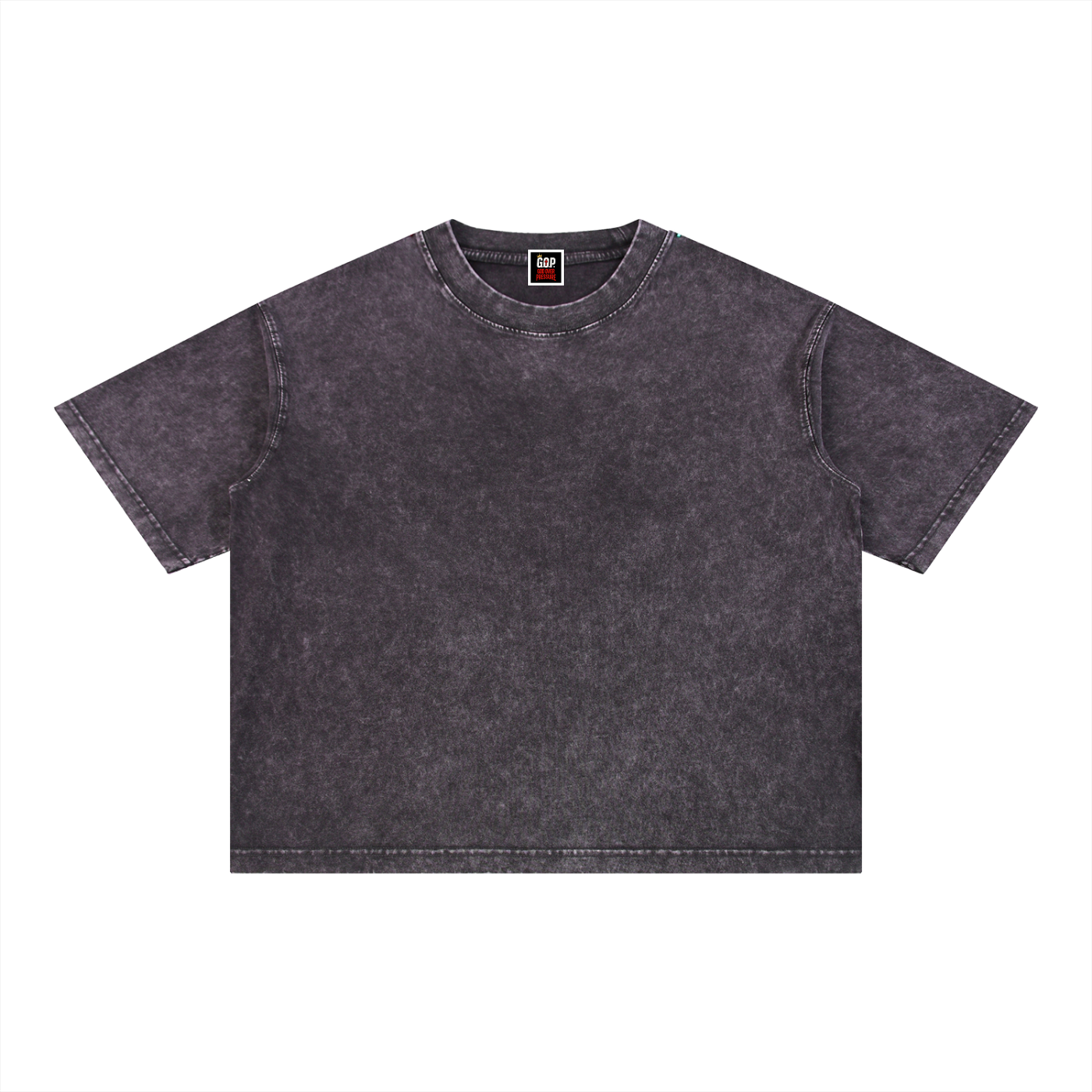 Mineral Wash Boxy Cotton T-Shirt