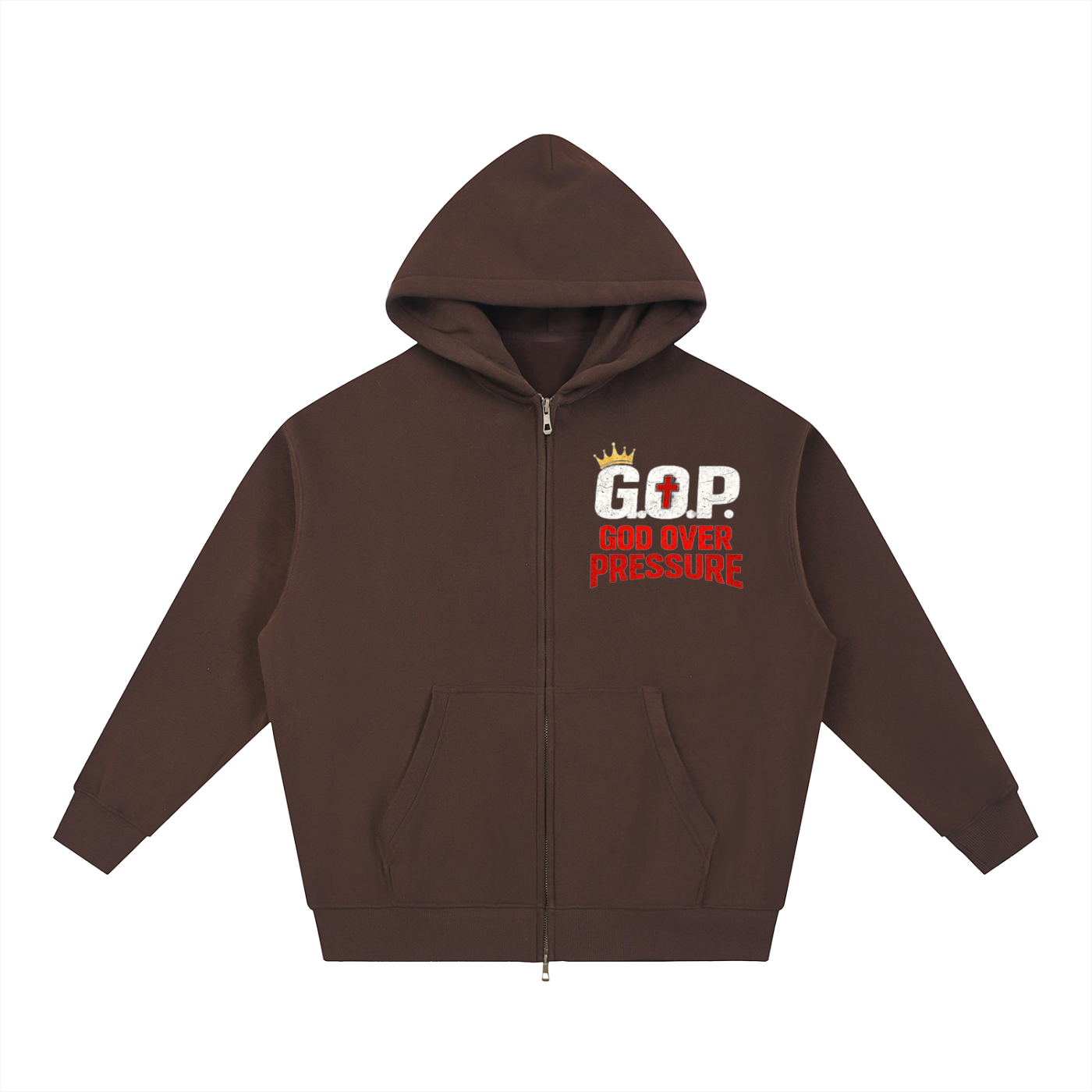 G.O.P. Essential Oversized Fleece Boxy Hoodie