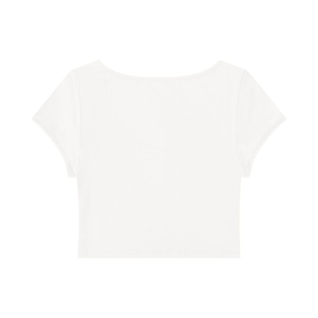 Women's Slim Cap Sleeve Crop T-Shirt