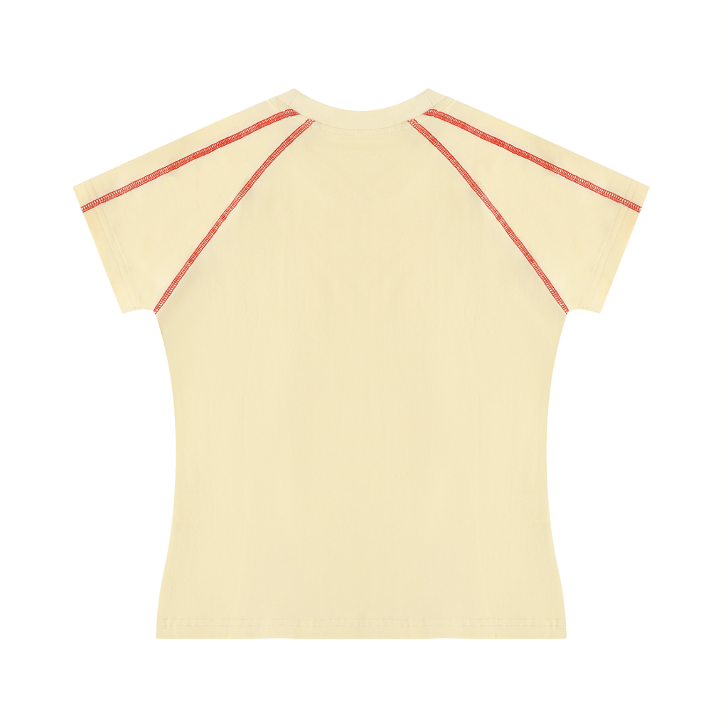 Women's Contrast Stitch Raglan T-Shirt