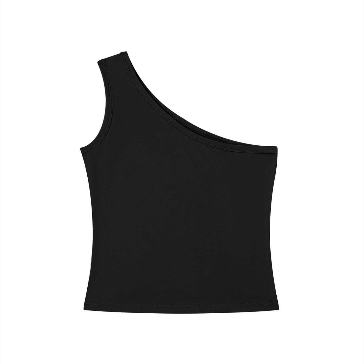 Women's One-Shoulder Crop T-Shirt