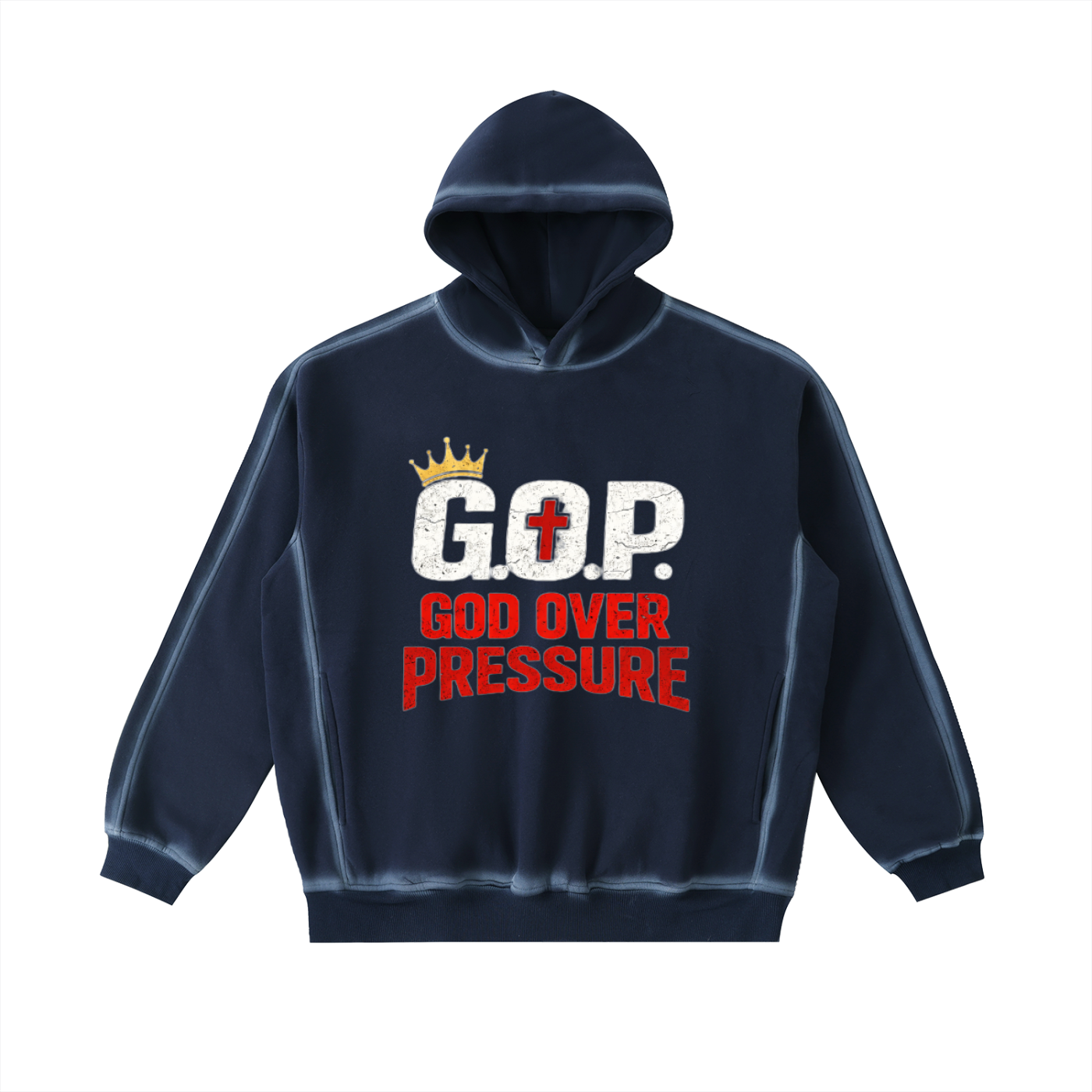 G.O.P. Sunfaded Edge Fleece Hoodie