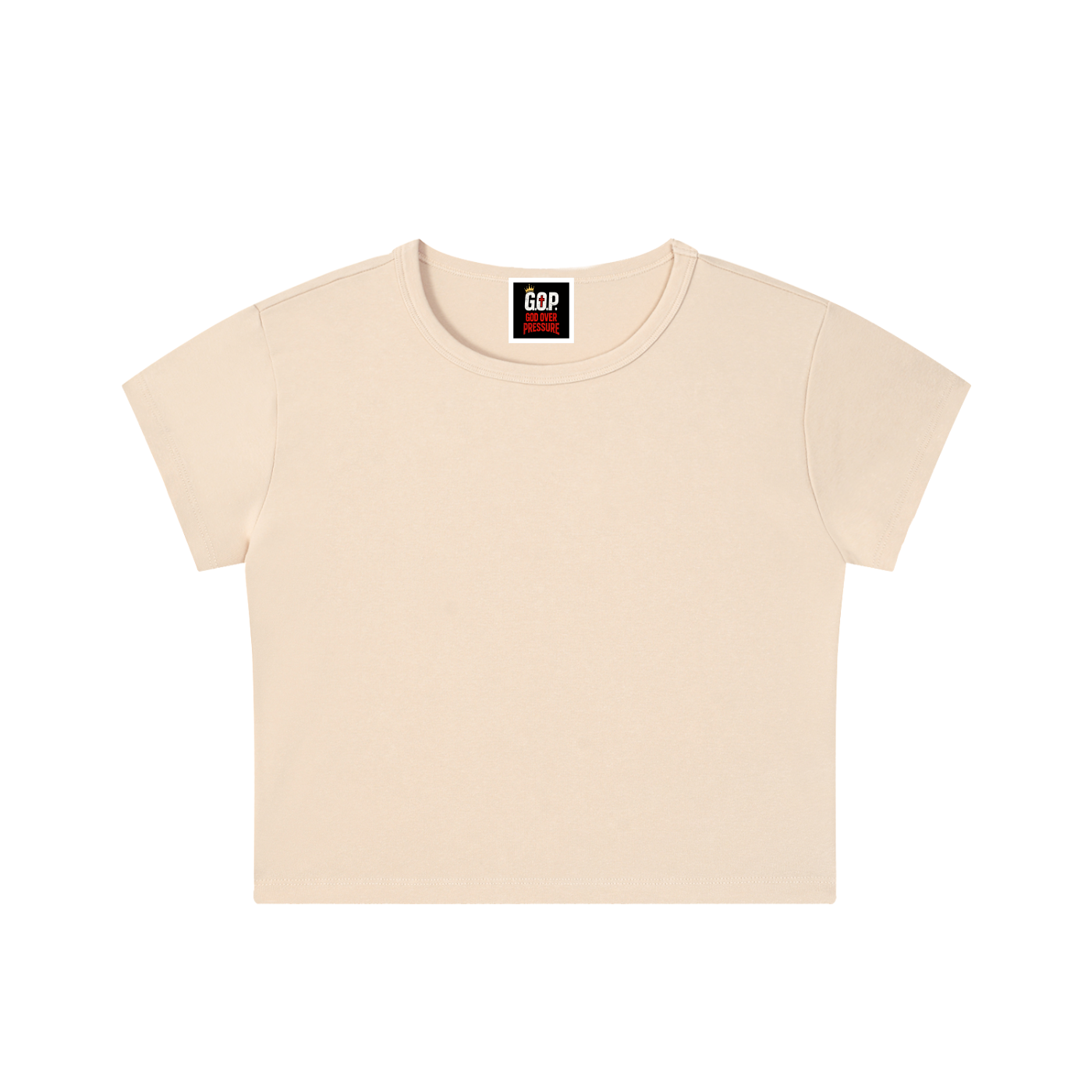 Snow Washed Crop Top