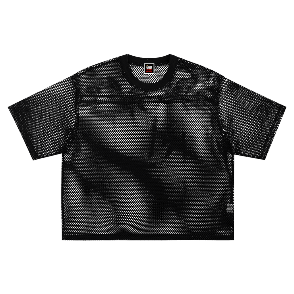 See-through Boxy Net T-Shirt