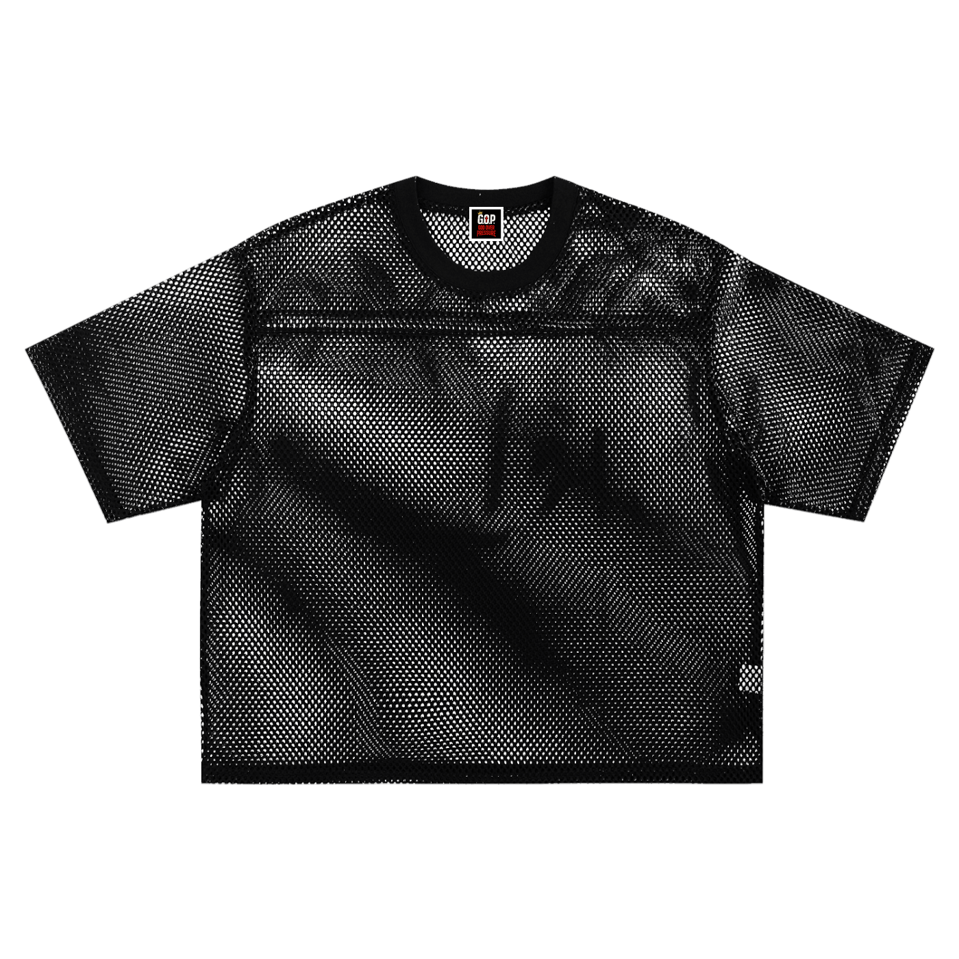 See-through Boxy Net T-Shirt