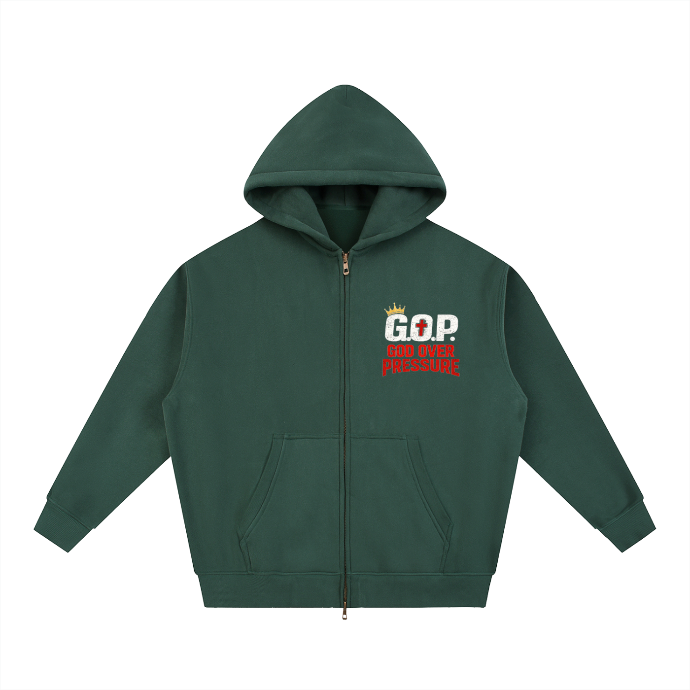 G.O.P. Essential Oversized Fleece Boxy Hoodie