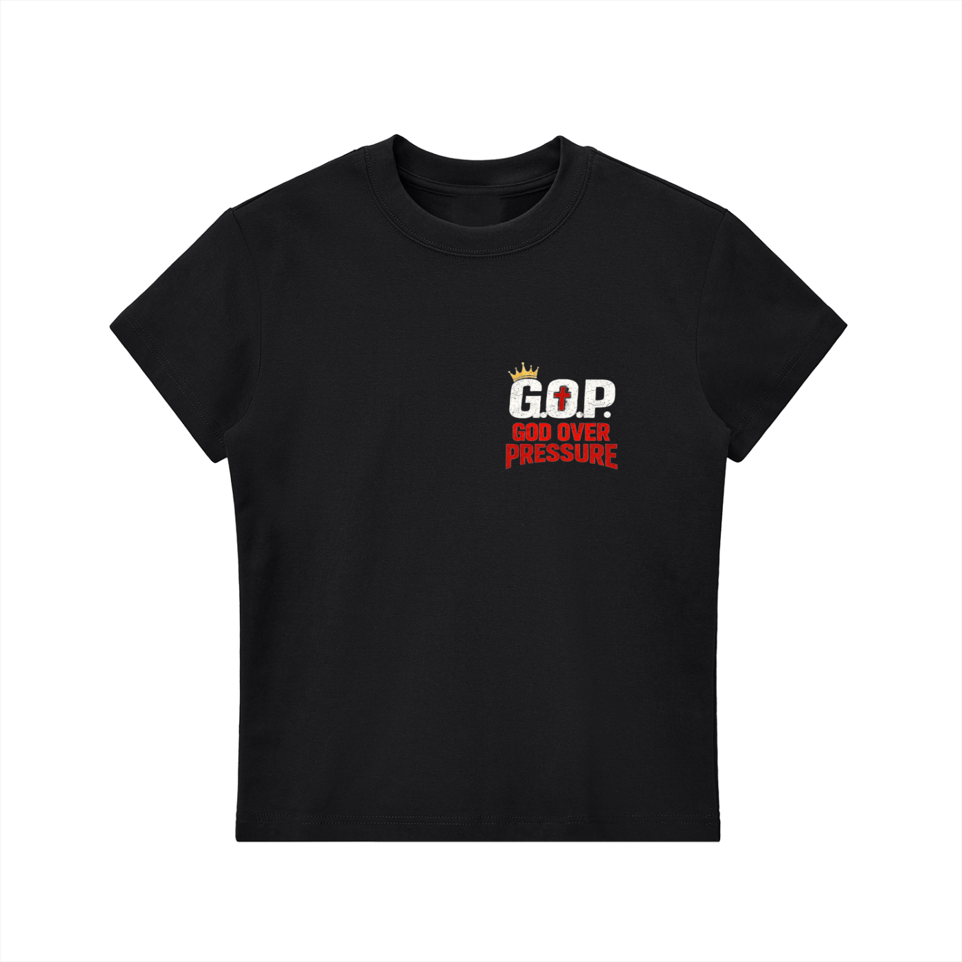 G.O.P. Essential Bodycon Crewneck T-Shirt