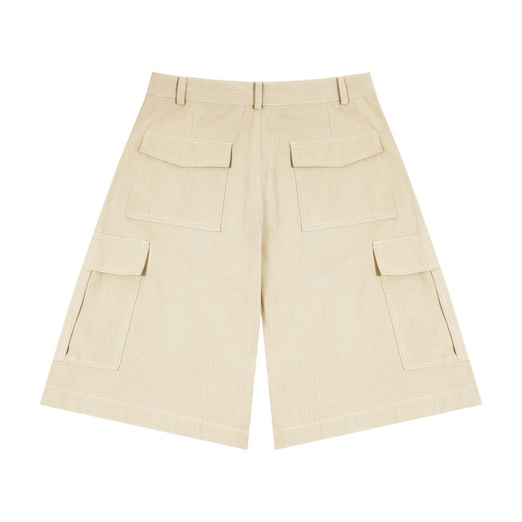 Unisex Woven Cargo Shorts
