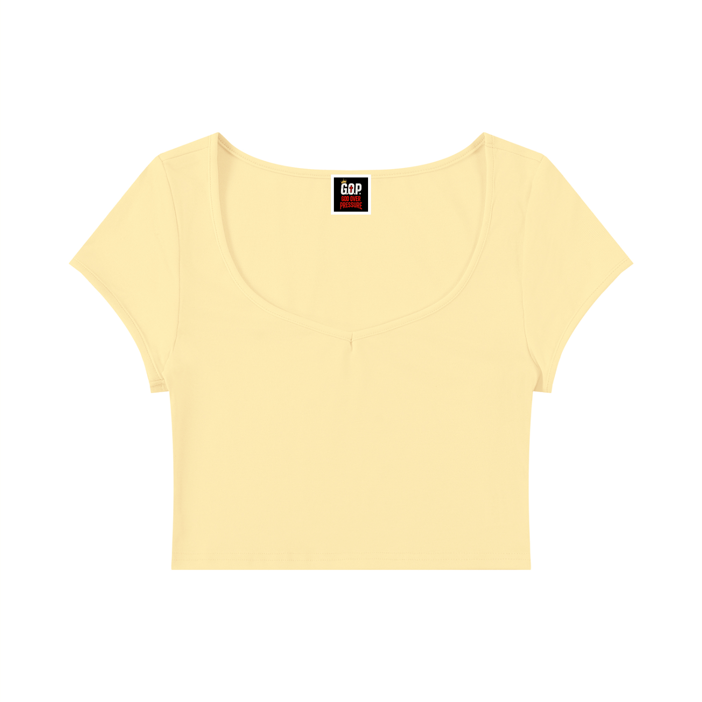 Women's Slim Cap Sleeve Crop T-Shirt