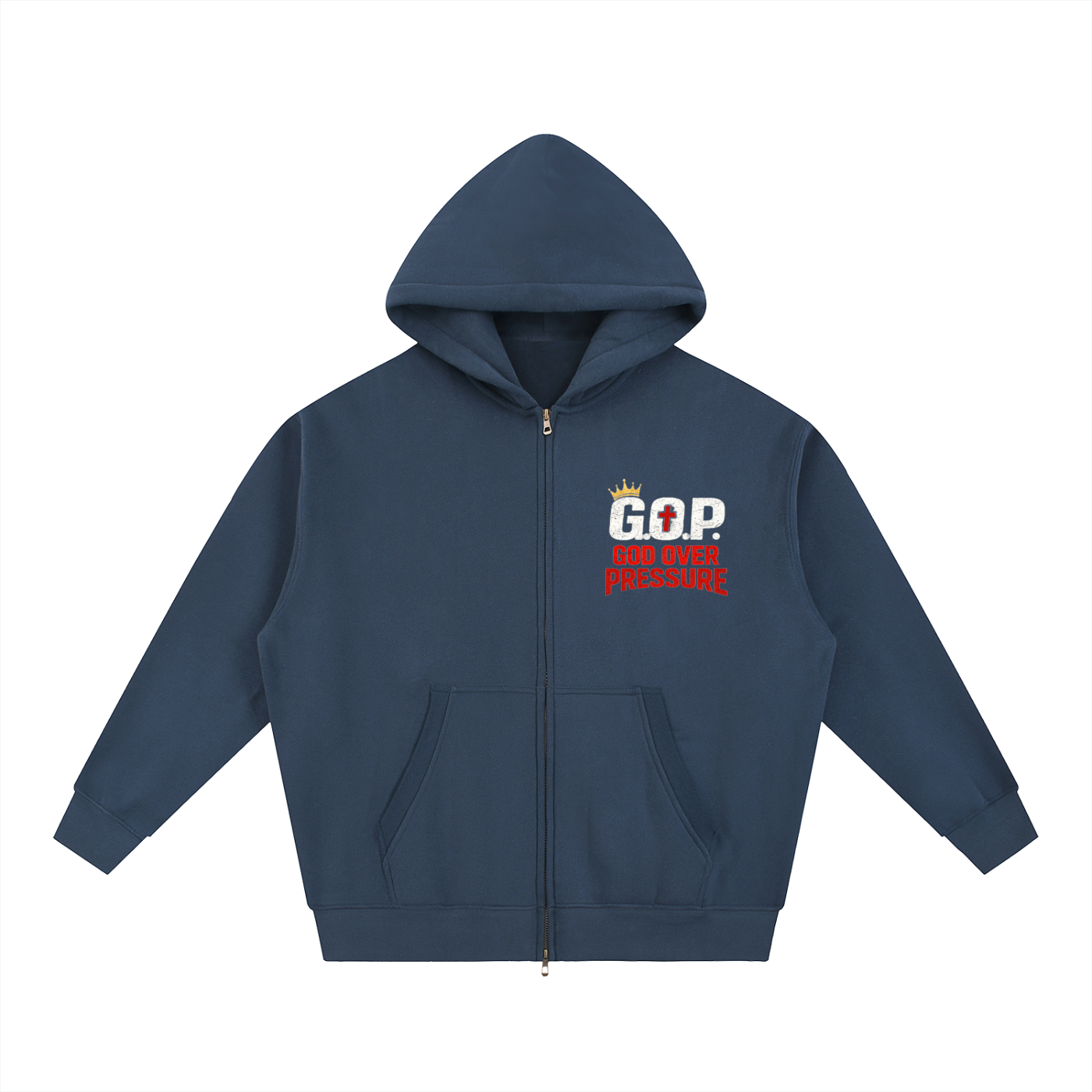 G.O.P. Essential Oversized Fleece Boxy Hoodie