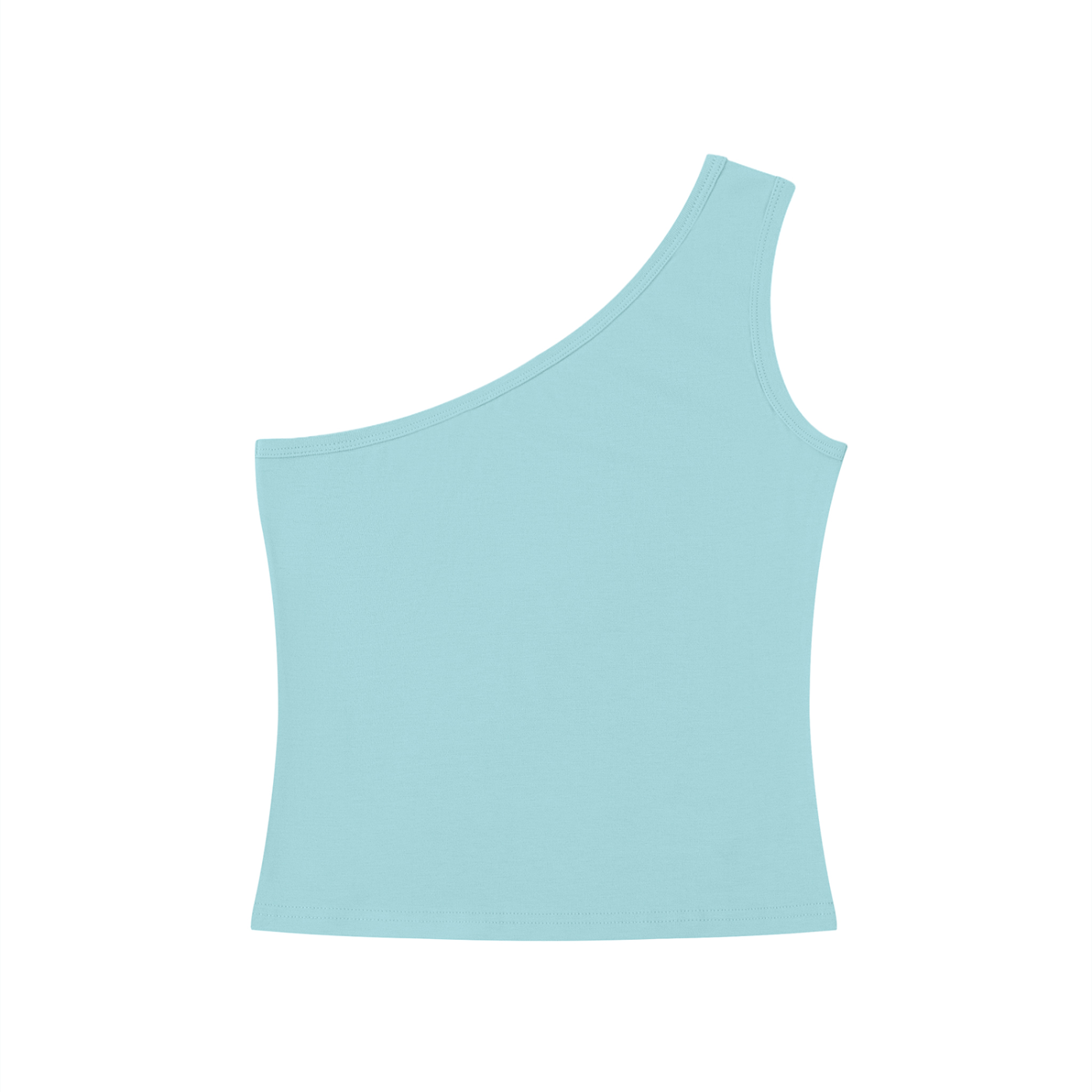 Women's One-Shoulder Crop T-Shirt