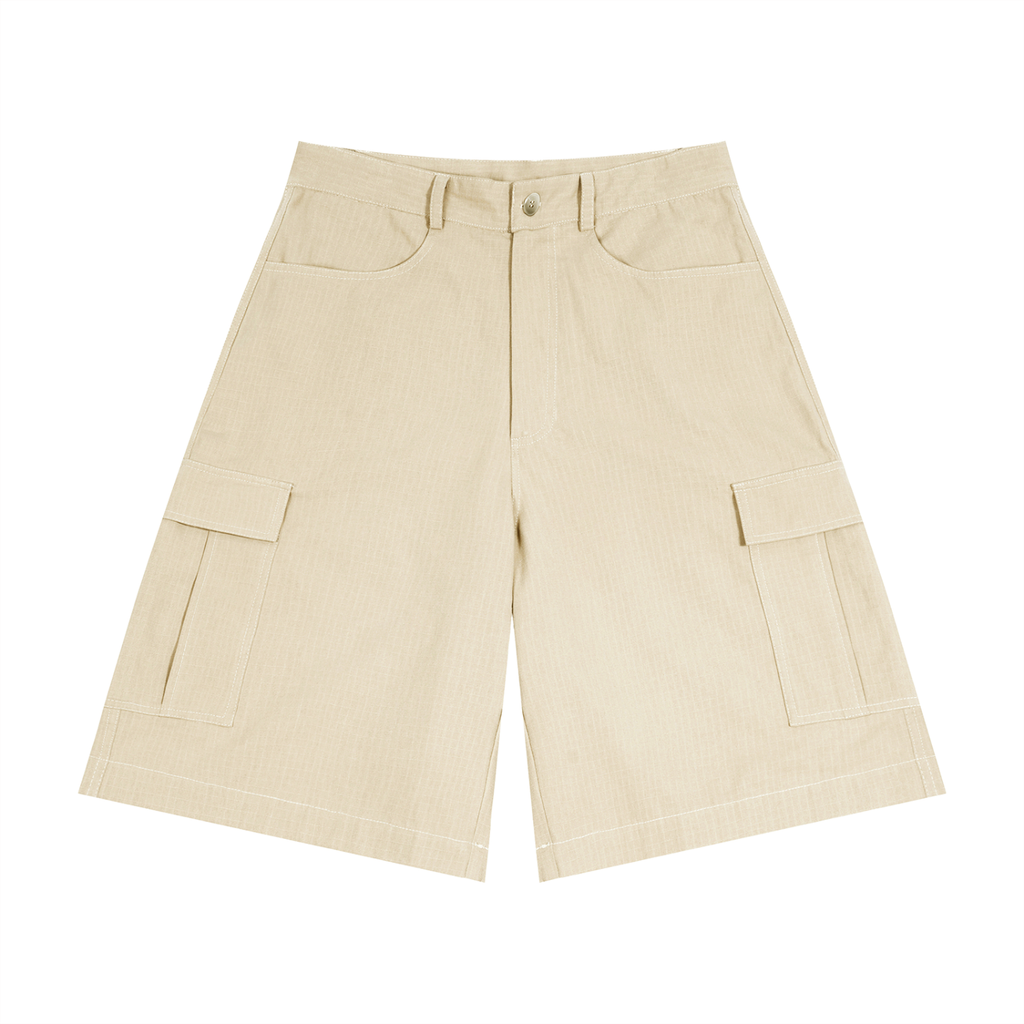 Unisex Woven Cargo Shorts