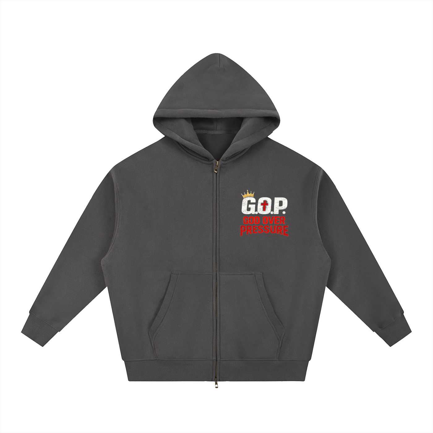 G.O.P. Essential Oversized Fleece Boxy Hoodie