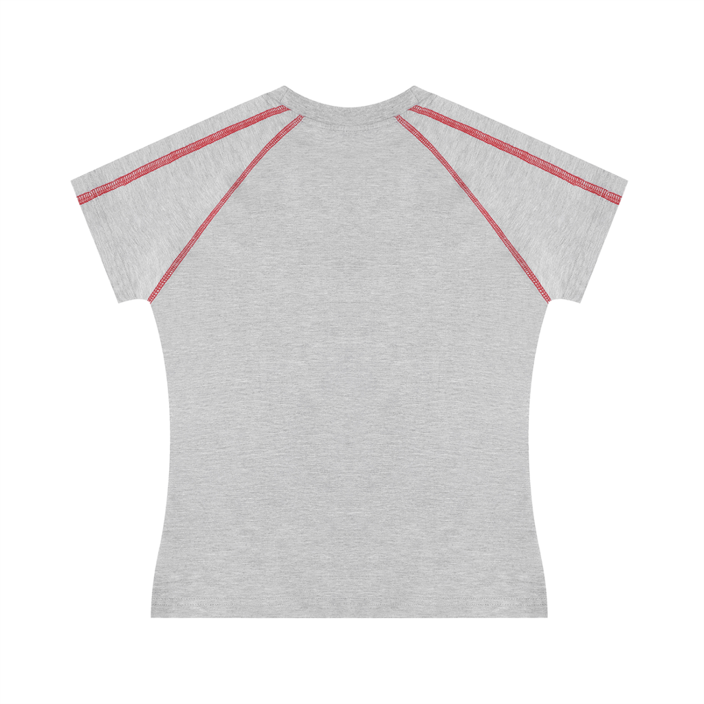 Women's Contrast Stitch Raglan T-Shirt