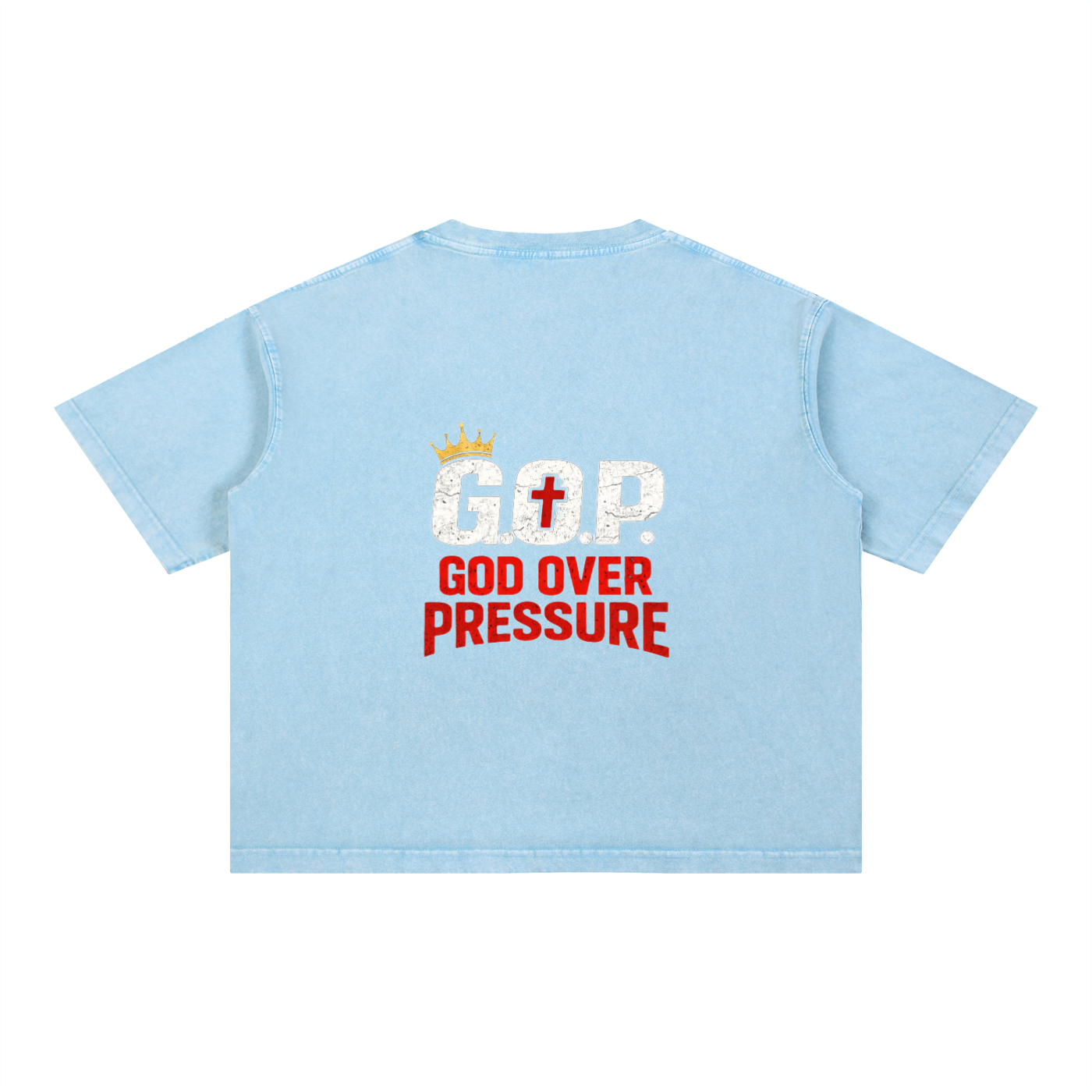 G.O.P. Mineral Wash Boxy Cotton T-Shirt