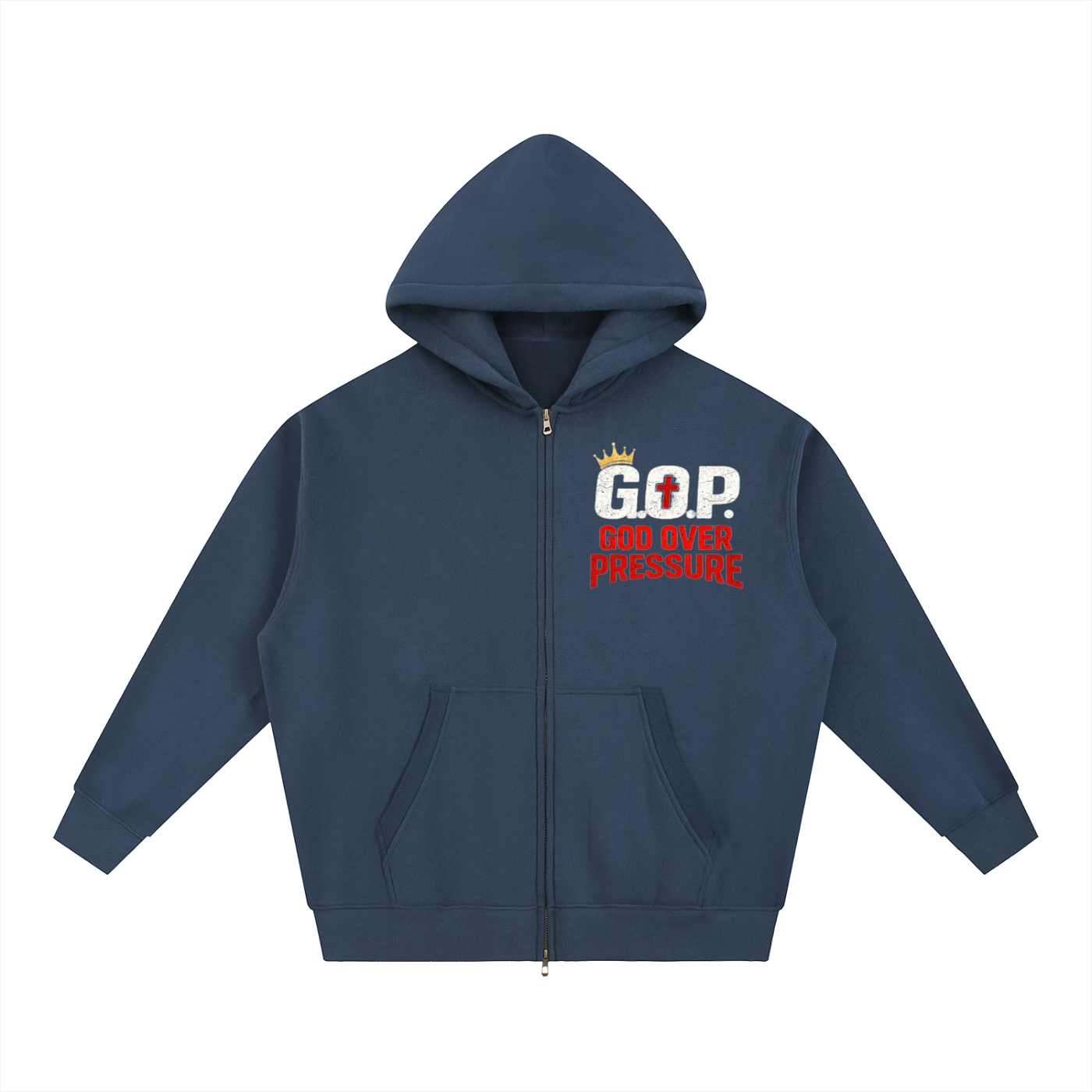 G.O.P. Essential Oversized Fleece Boxy Hoodie