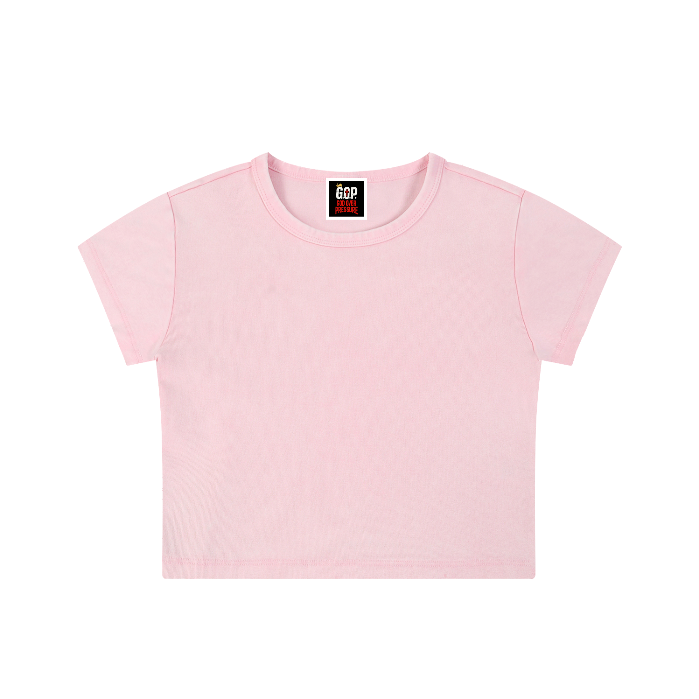 Snow Washed Crop Top