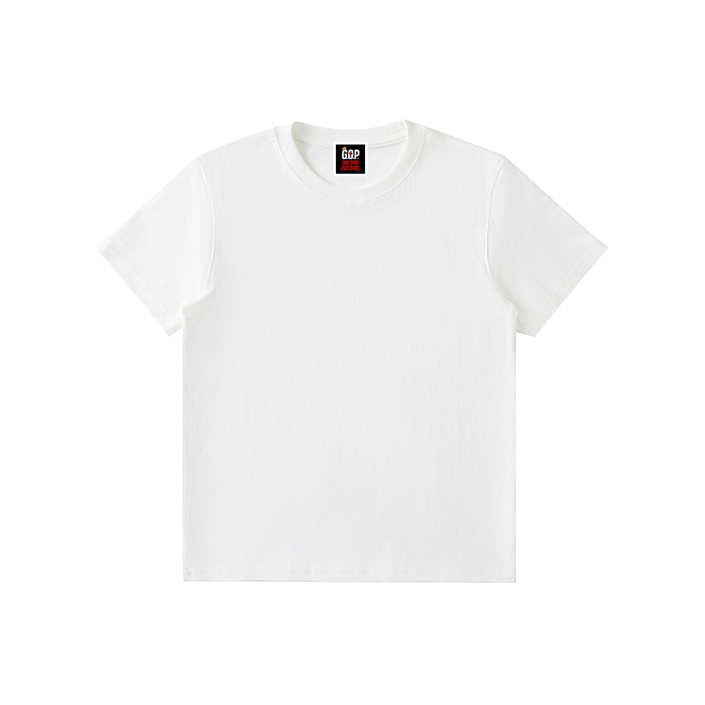 Men's Bodycon Ribbed Crop Top