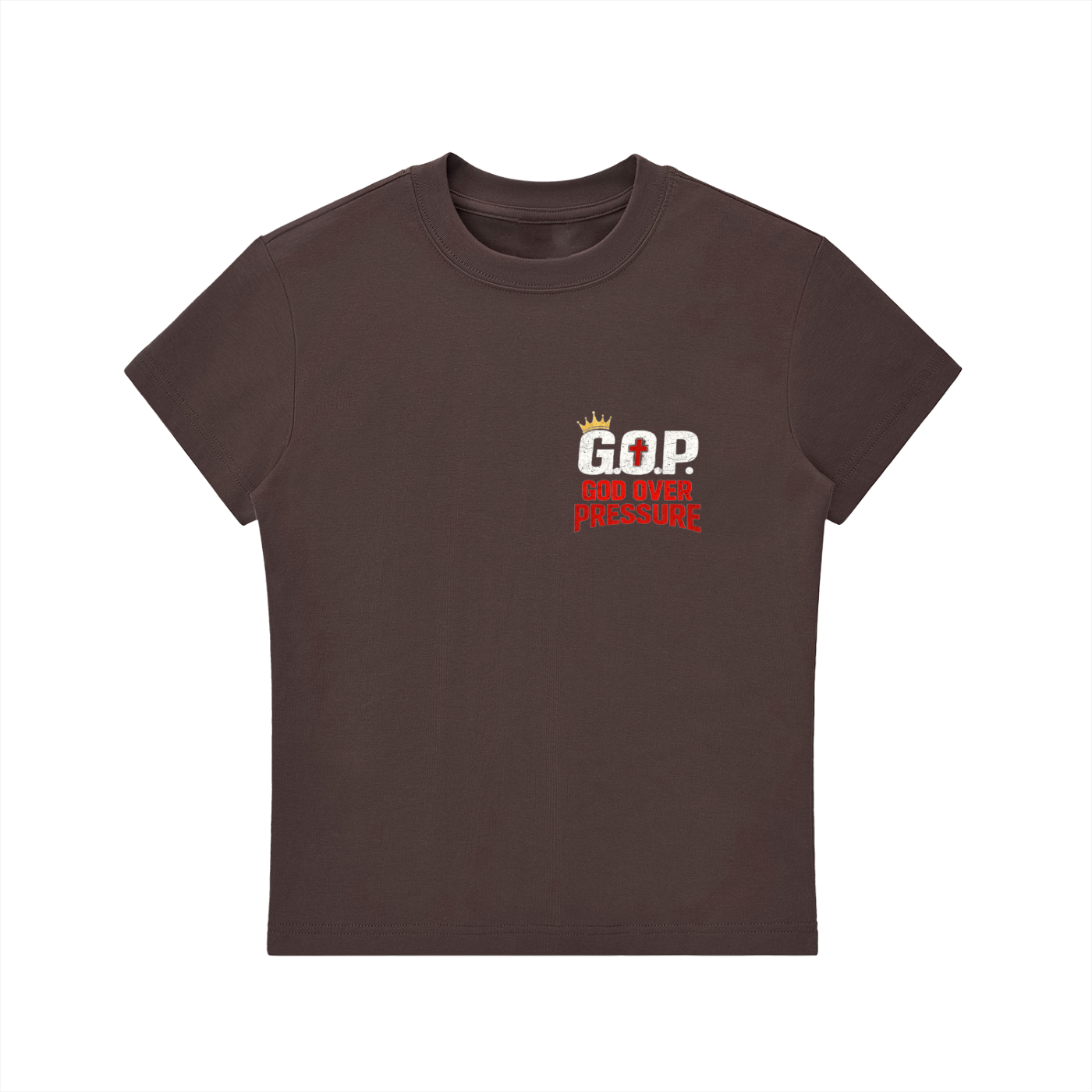 G.O.P. Essential Bodycon Crewneck T-Shirt