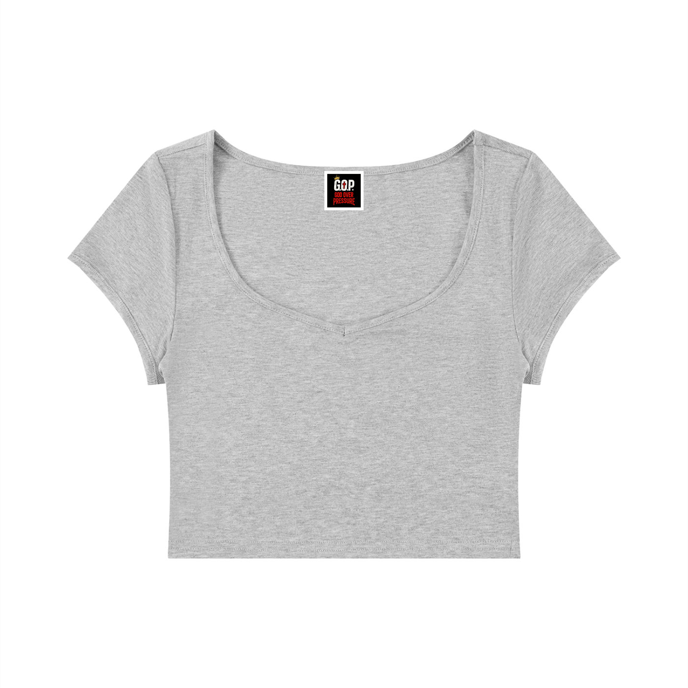 Women's Slim Cap Sleeve Crop T-Shirt
