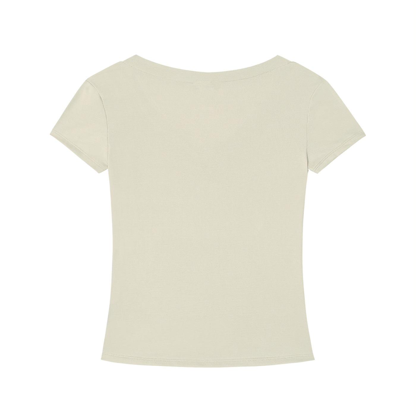 Tencel Slim Fit V-Neck T-Shirt