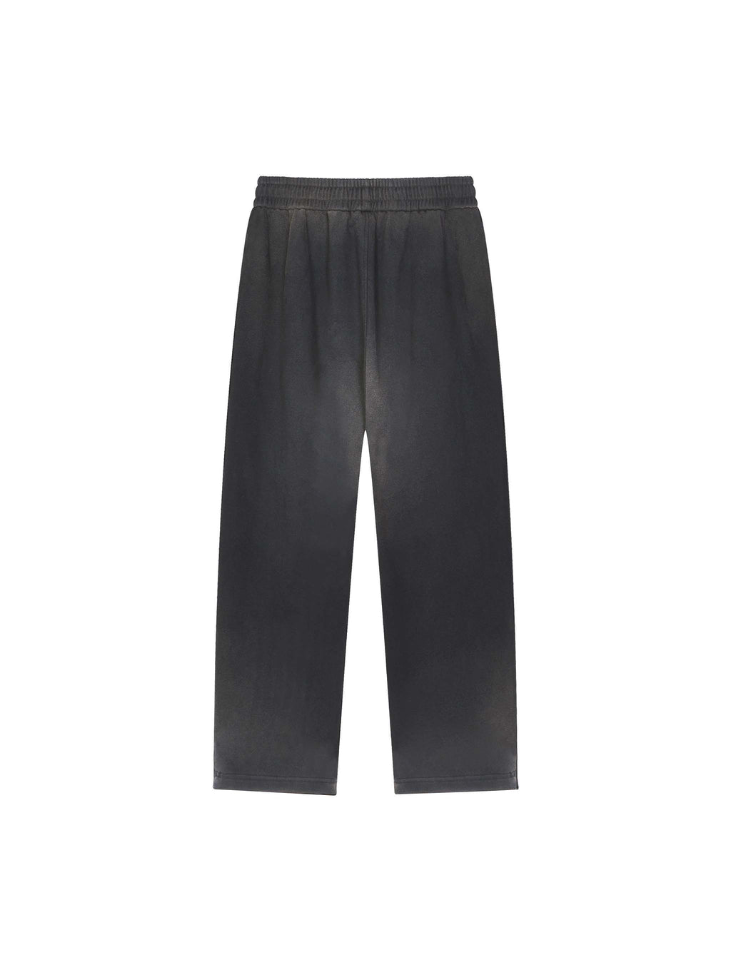 Sun Fade Raw Edge Straight-Leg Sweatpants
