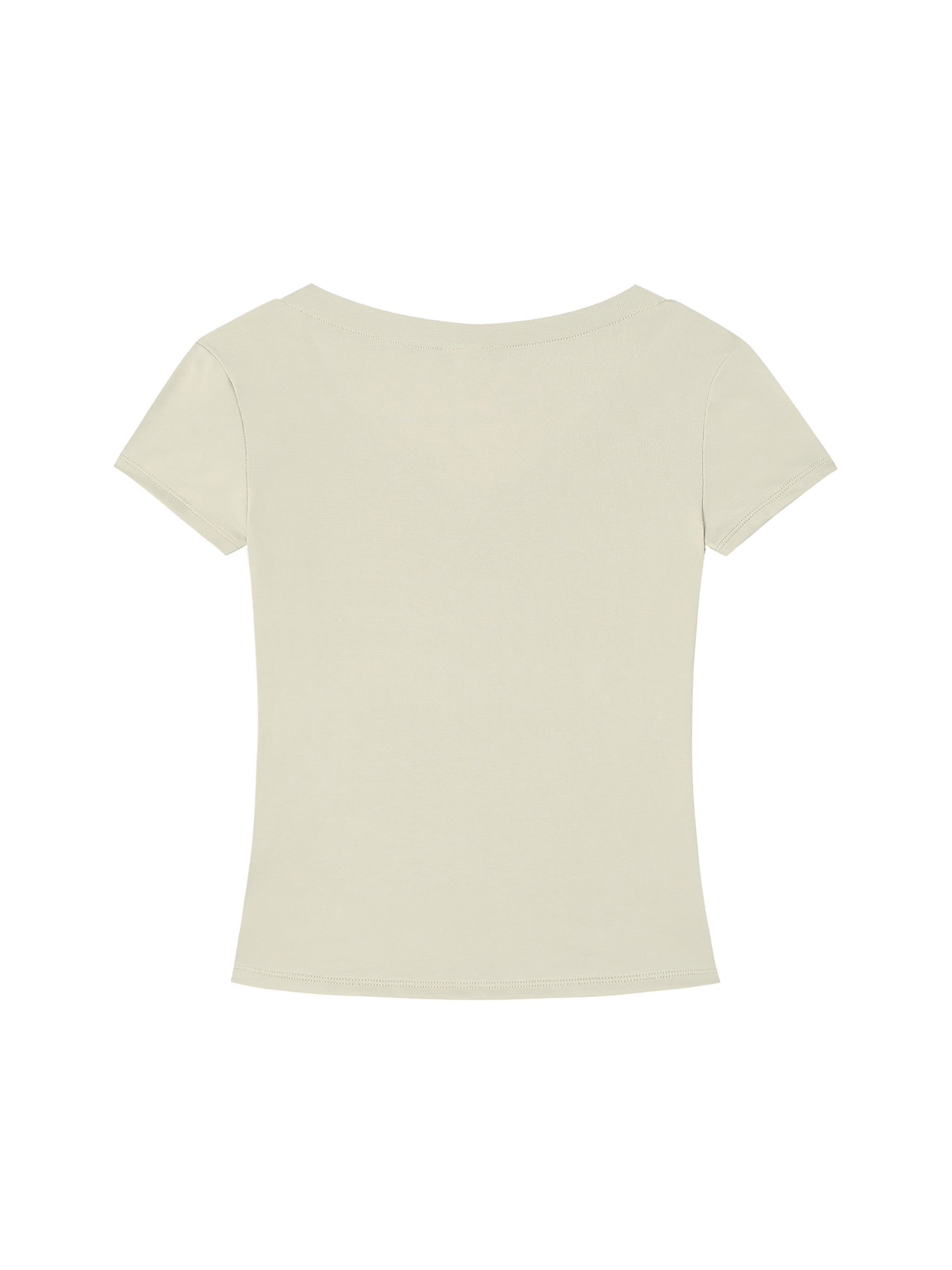 Tencel Slim Fit V-Neck T-Shirt