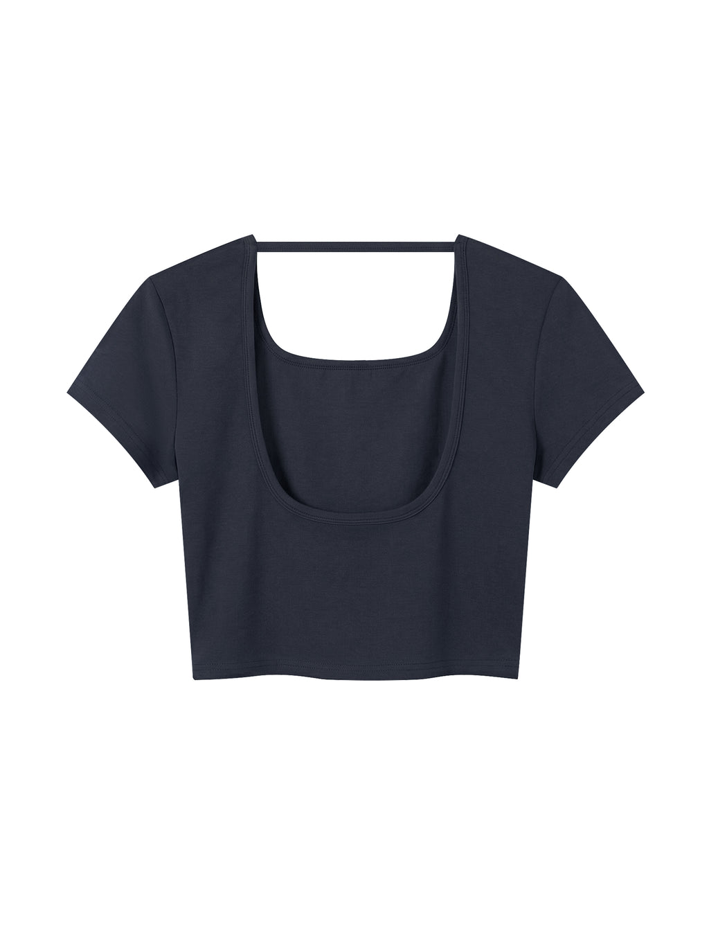 Women's Square Neck Crop T-Shirt