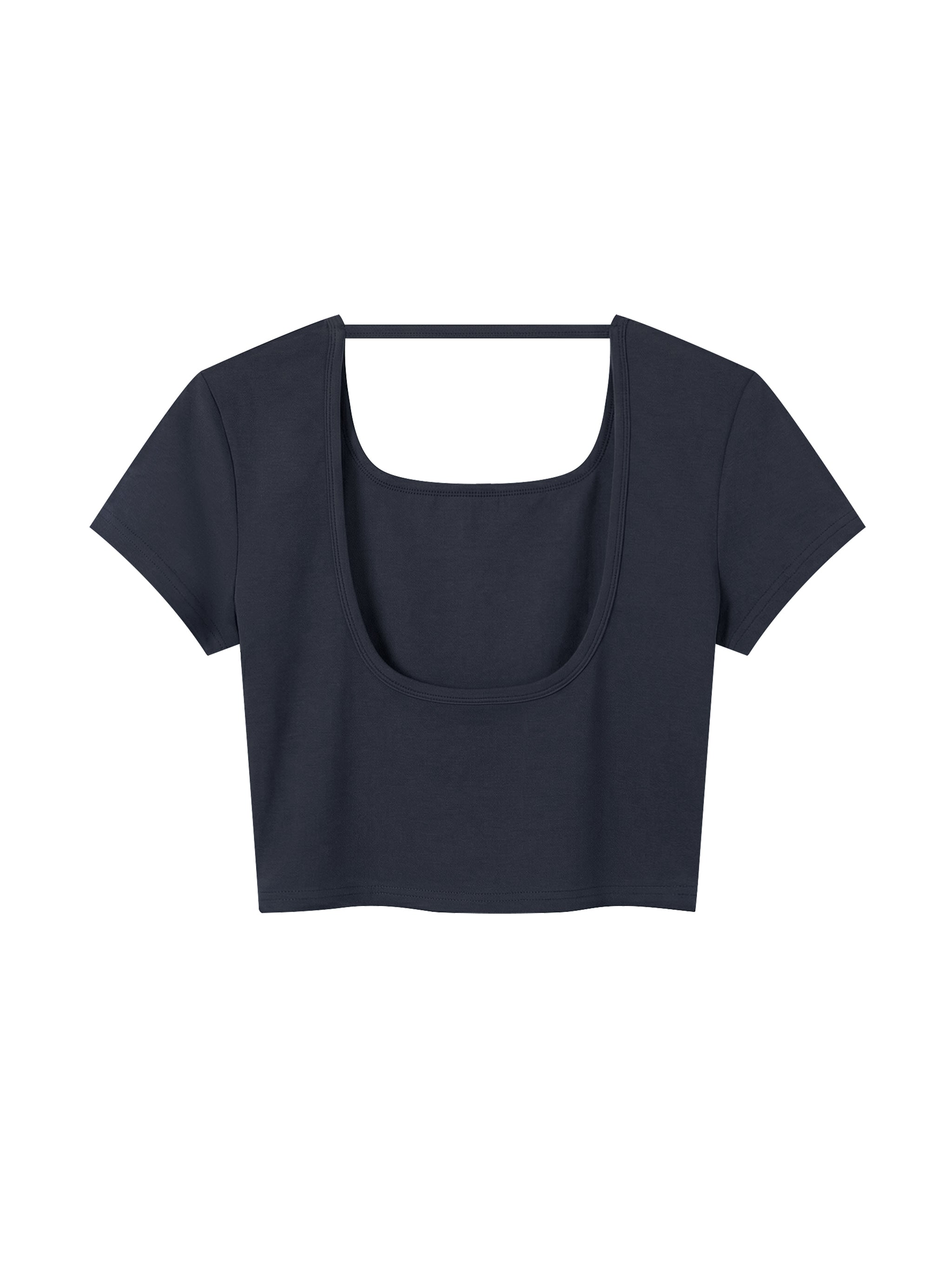 Women's Square Neck Crop T-Shirt