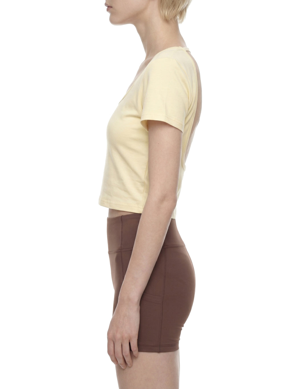 Women's Square Neck Crop T-Shirt