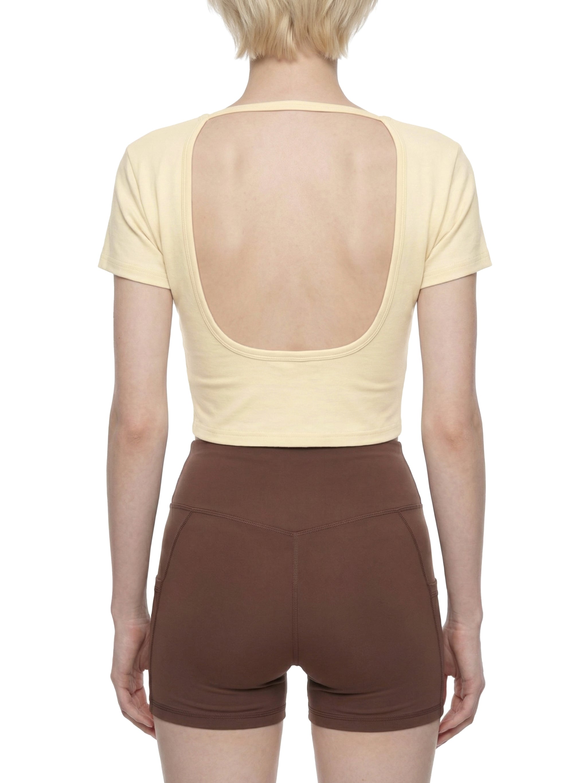 Women's Square Neck Crop T-Shirt