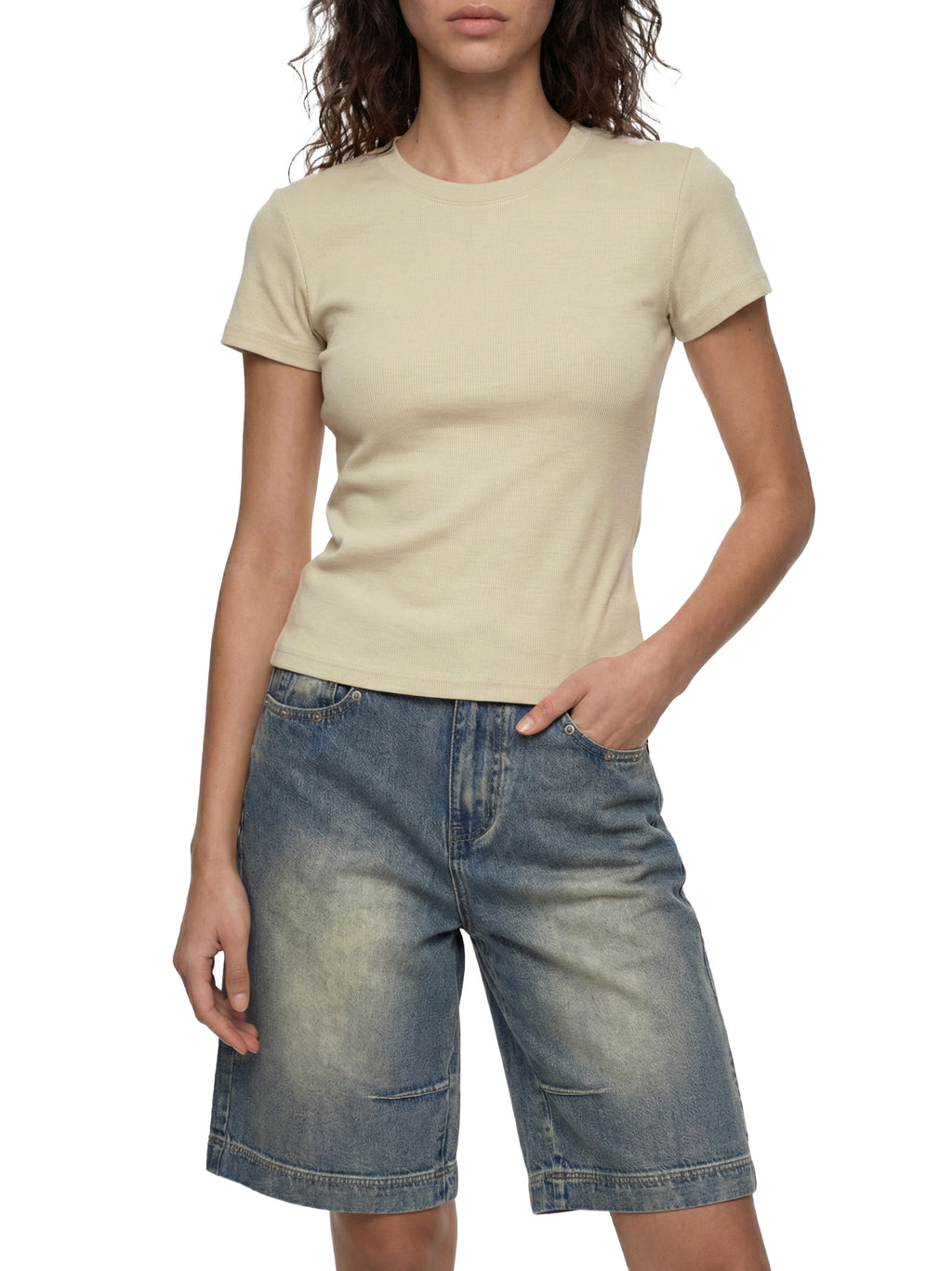 Women's Slim Fit Crewneck T-Shirt