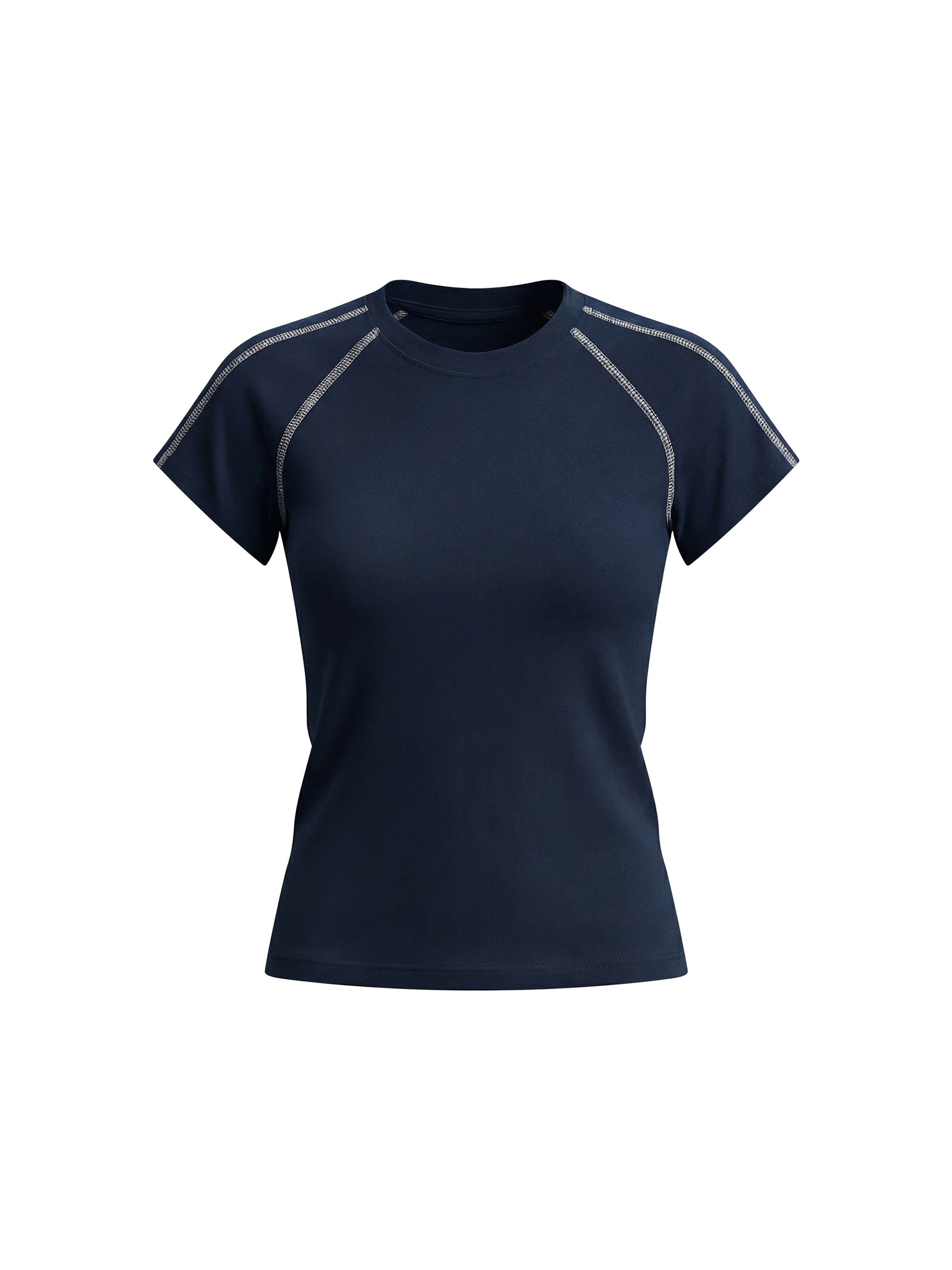 Women's Contrast Stitch Raglan T-Shirt