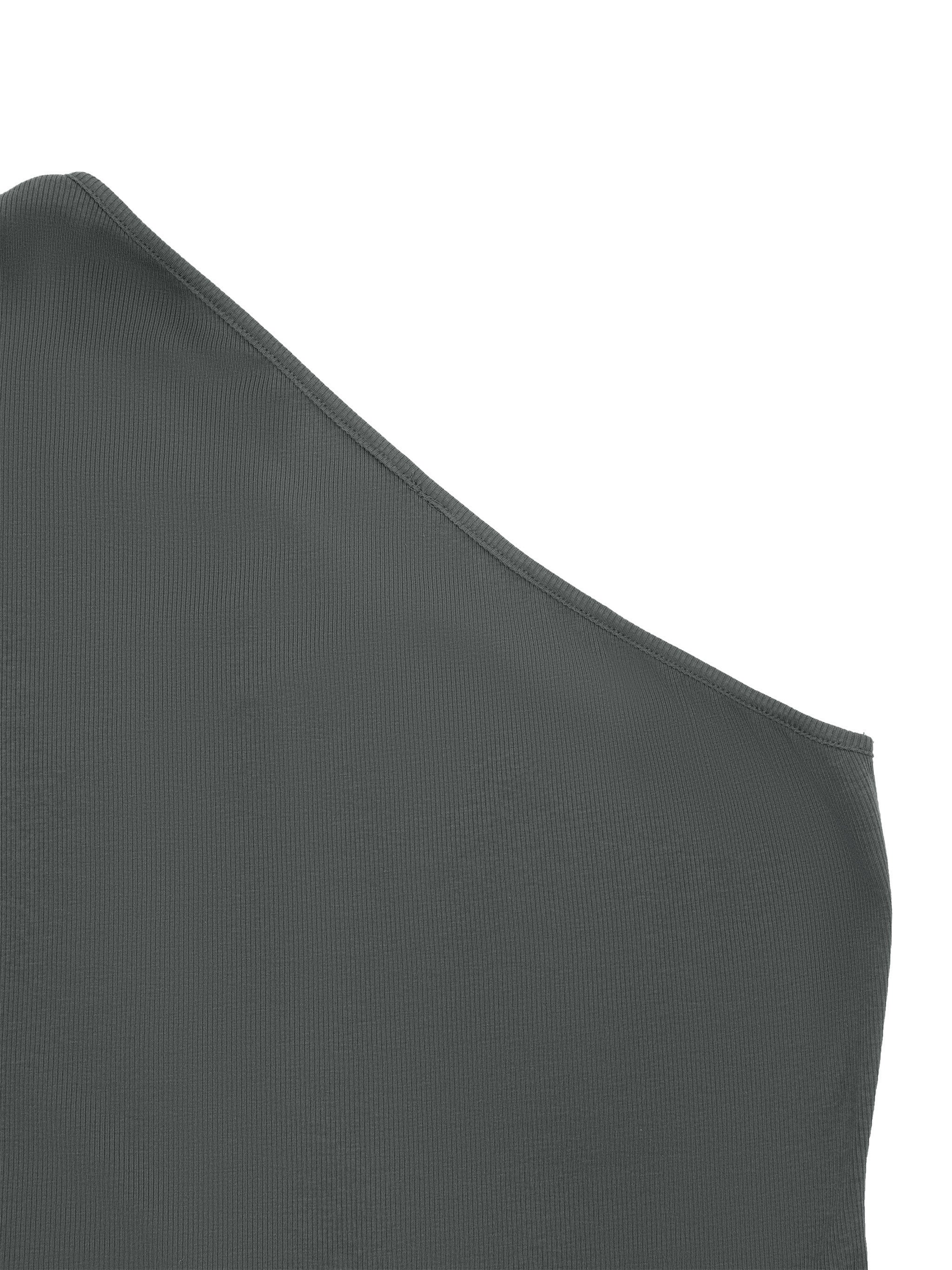 Women's One-Shoulder Crop T-Shirt